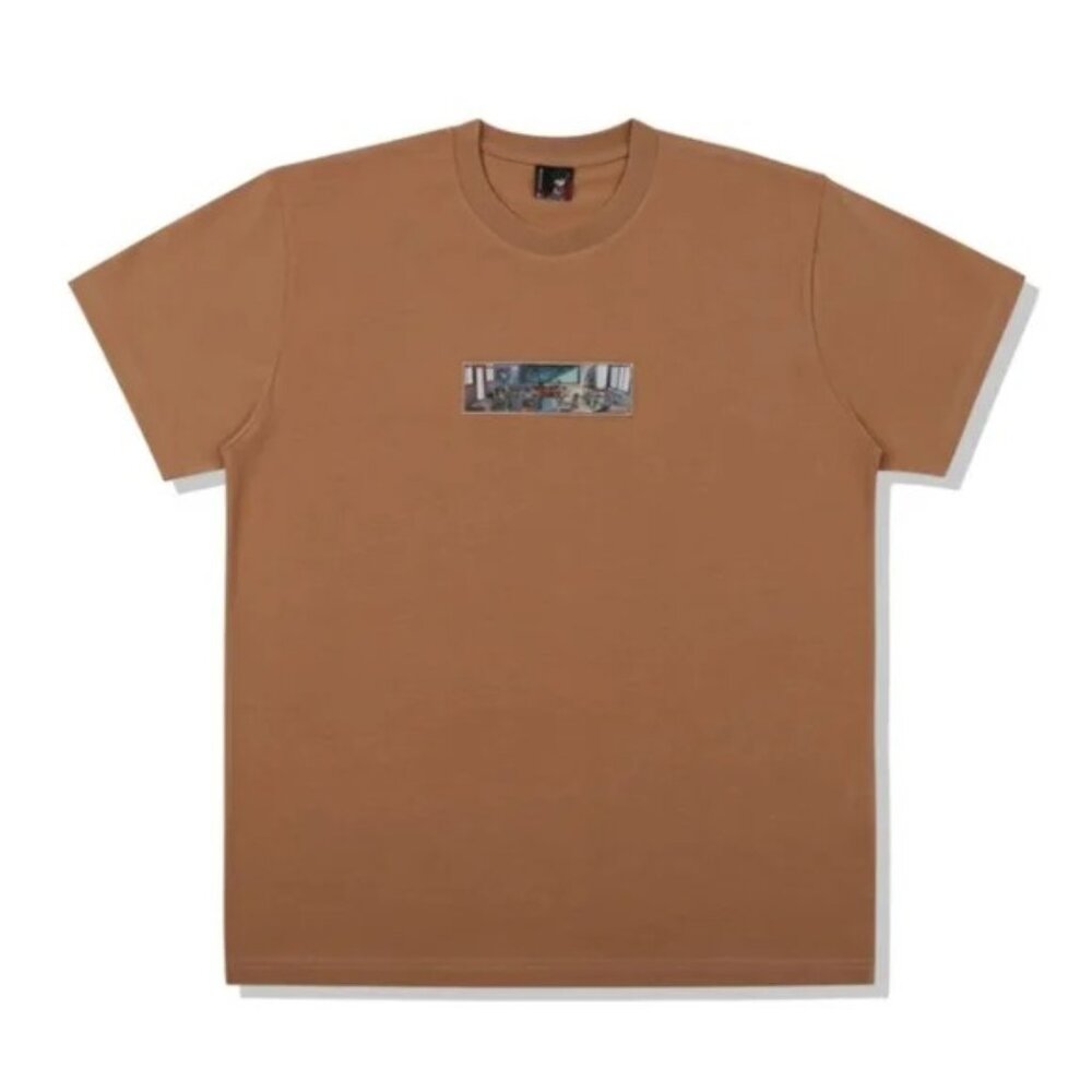 Derschutze Tee T- Shirt Jersey History Class German Streetwear SZ L Mocha NWOT